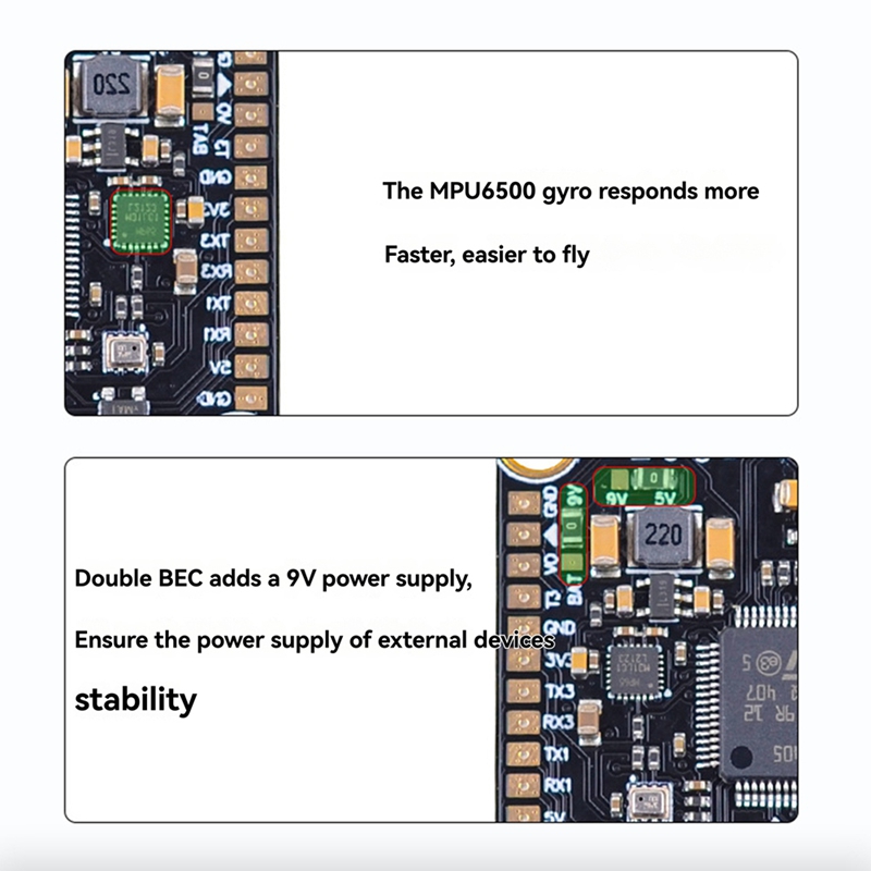 F405 Flight Controller - 80A + F405/F722 STACK para 13