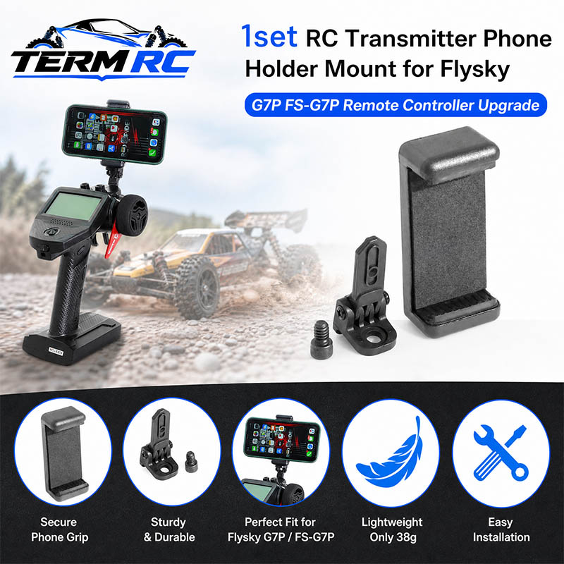 Rc Transmitter - 1 conjunto de suporte para telemóvel