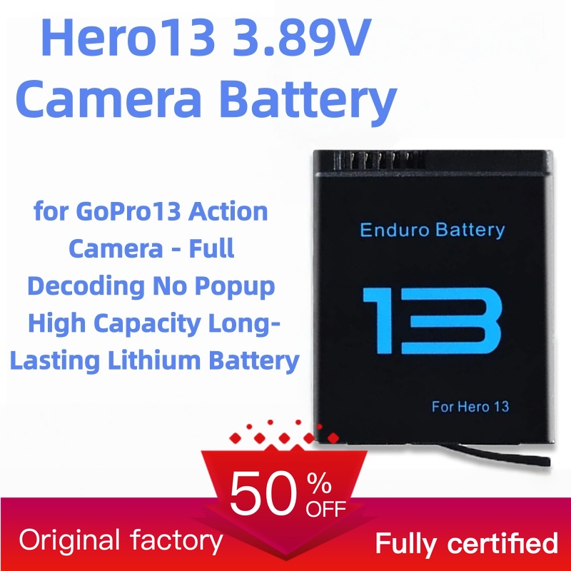 Drone Battery - Bateria de Câmera Hero13 3.89V para