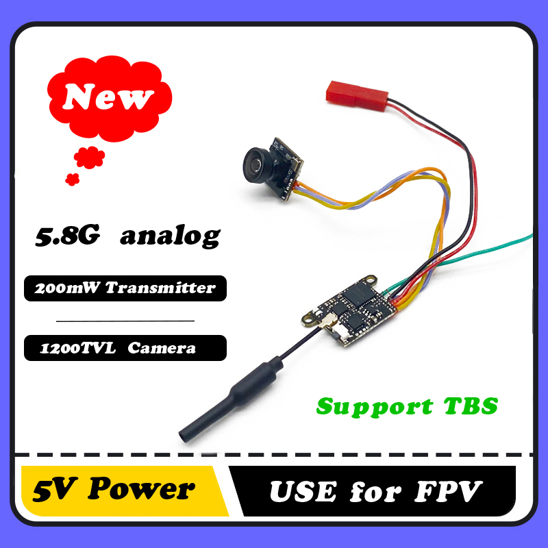 Rc Transmitter - SLONWAKE 5.8G 1200TVL FPV Câmera VTX