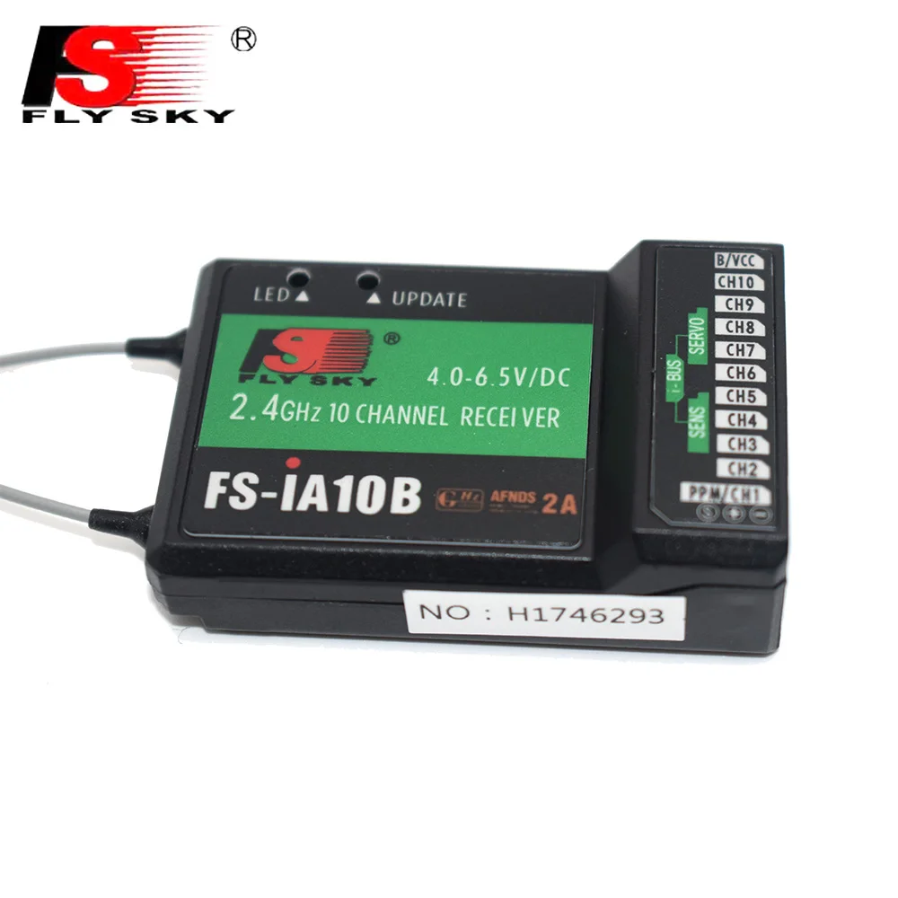 Receptor FLYSKY 2.4G 10CH FS-i - Flysky Transmitter avaliação e preço