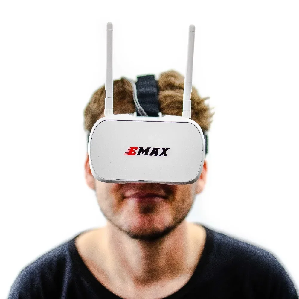Óculos FPV Emax 5.8G 48CH Tiny - Goggles Fpv avaliação e preço