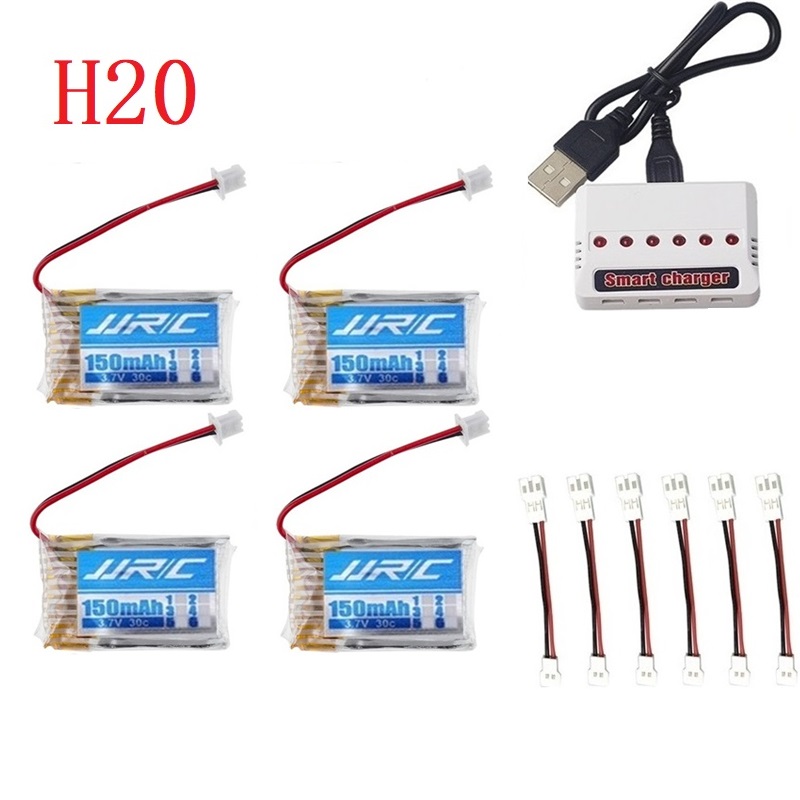 Bateria Original JJRC H20 3.7V - Balance Charger Rc avaliação e preço