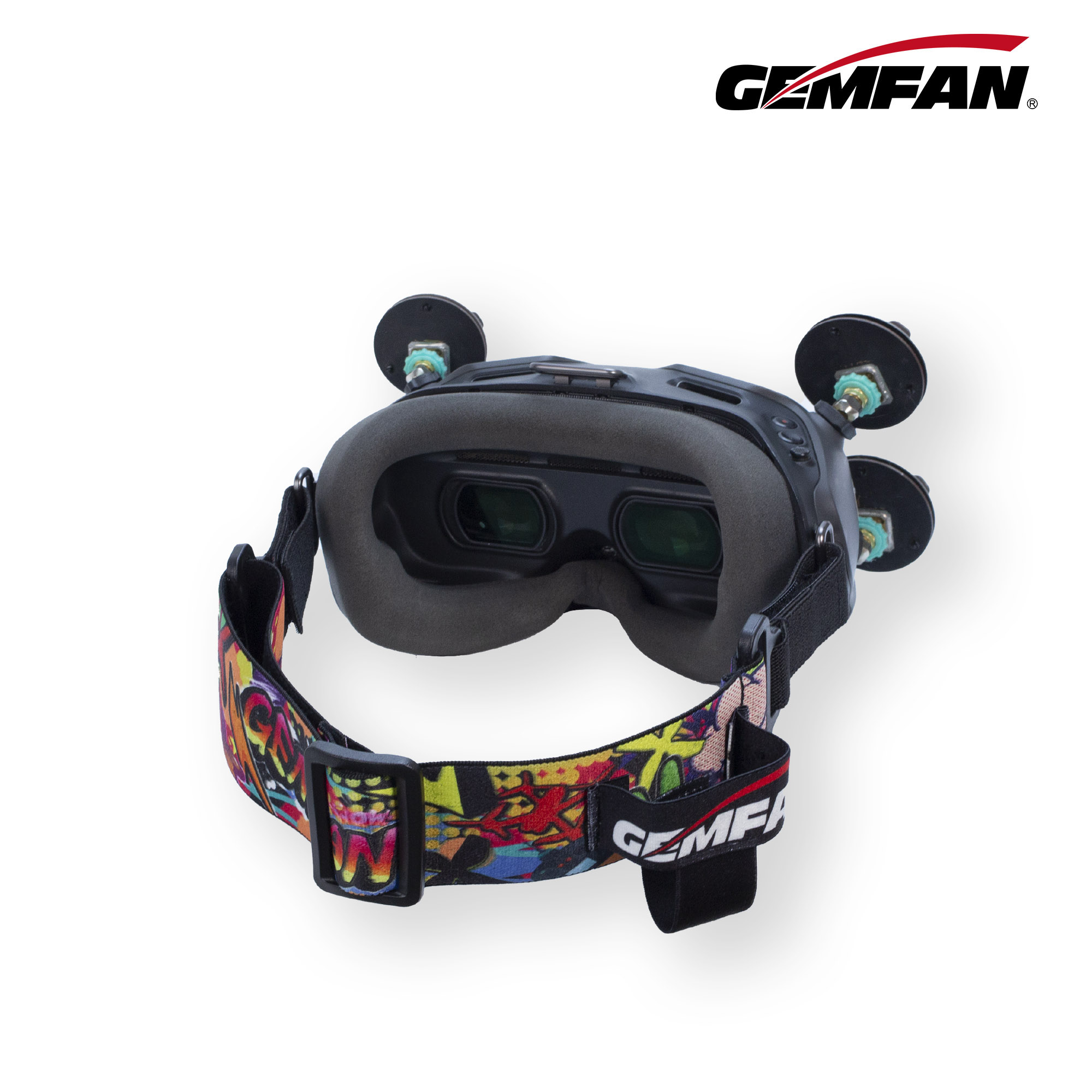 Gemfan goggle bateria cinta fp - Drone Goggles Dji avaliação e preço
