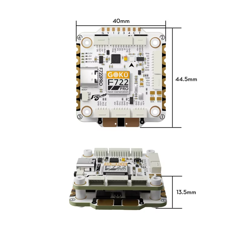 Flywoo GOKU F722 Pro V2 55A 30 - F722 Flight Controller avaliação e preço