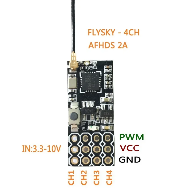 JHEMCU FS2A 4CH AFHDS 2A Mini  - Flysky Transmitter avaliação e preço
