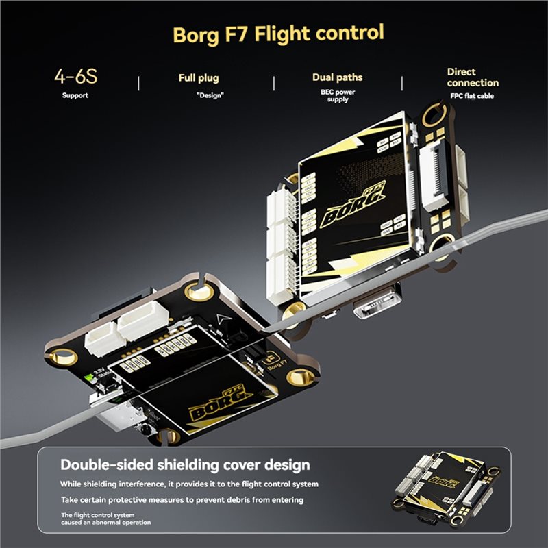 B78B – Peças para drones de fr - F722 Flight Controller avaliação e preço