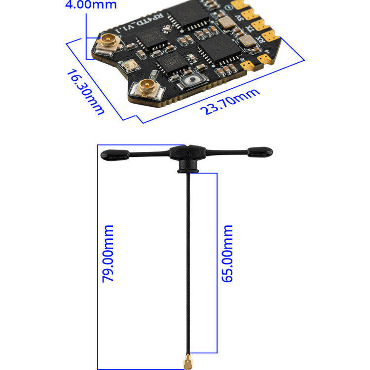 Receptor RadioMaster RP4TD Exp - Smoke Stopper avaliação e preço