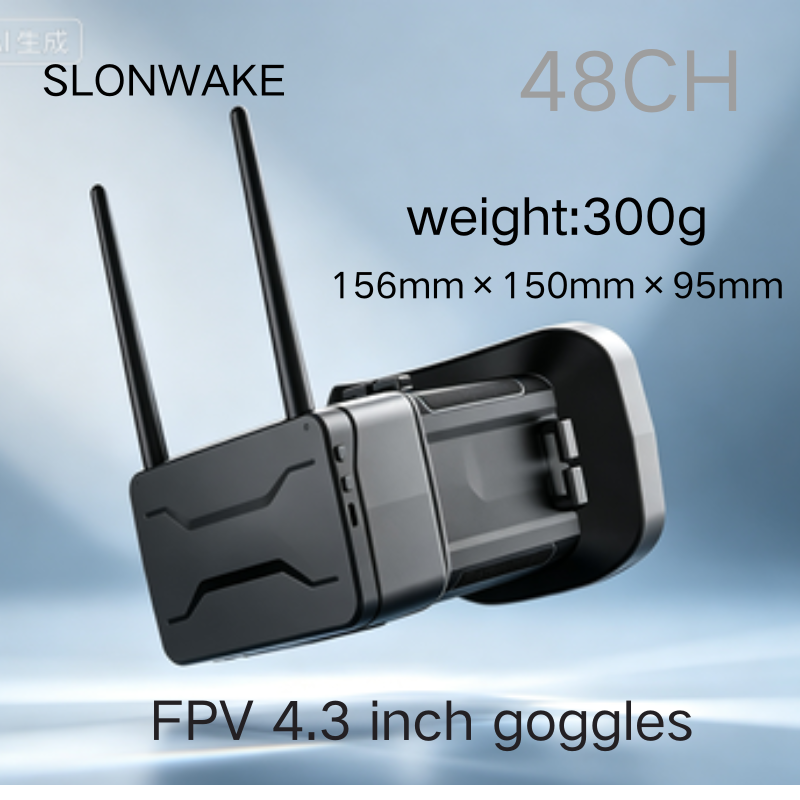 Óculos FPV 5.8G 4.3 Polegadas  - Goggles Fpv avaliação e preço
