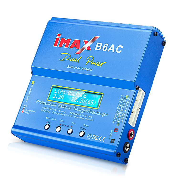 IMAX B6AC RC Carregador 80W 6A - Balance Charger Rc avaliação e preço